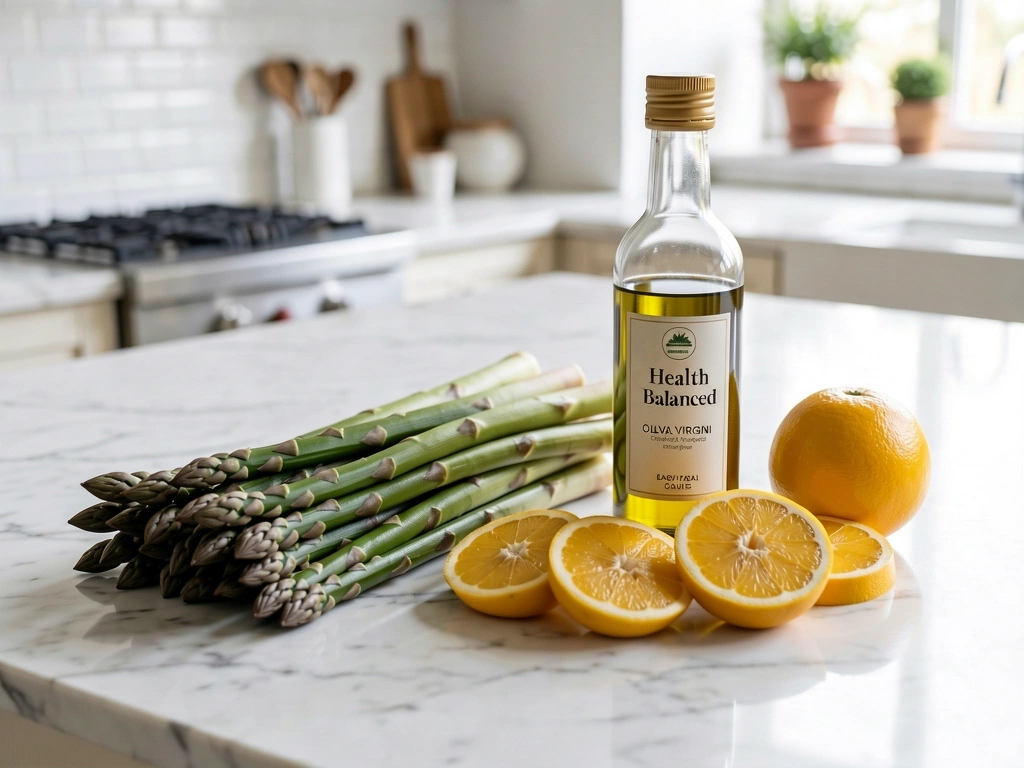 Ingredientes frescos mediterráneos