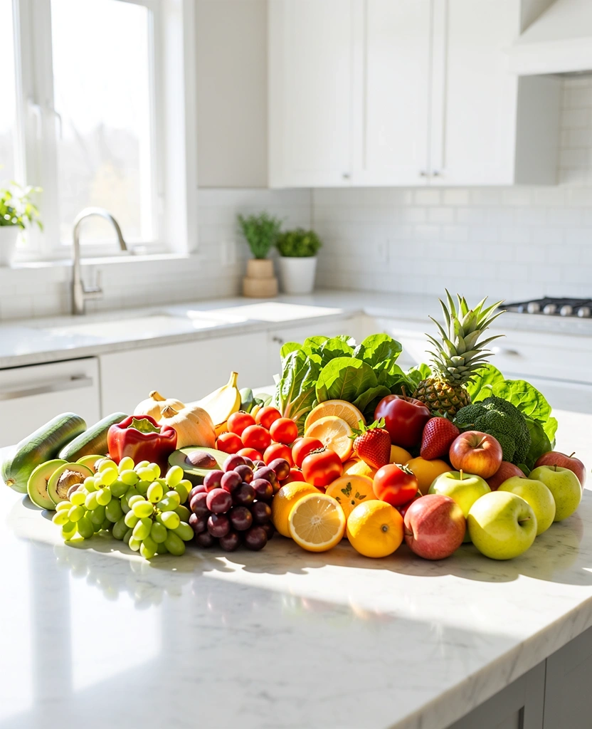 Alimentación saludable y fresca